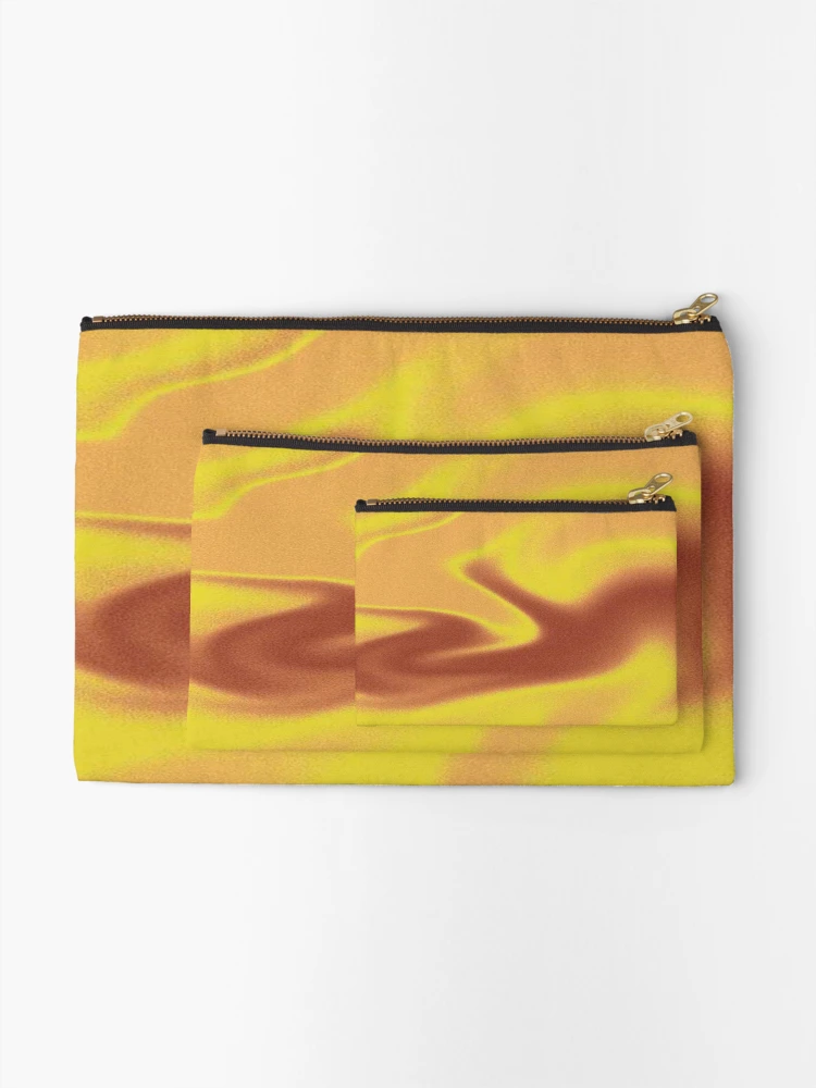 Thumbnail 2 of 4, Zipper Pouch, Fuzzy Gradient 8 designed and sold by Romi-Studio.
