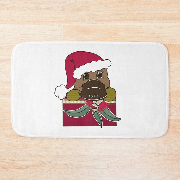 Item preview, "Platypus Santa" 1 | Aussie Christmas designed and sold by LiseHoltArt.