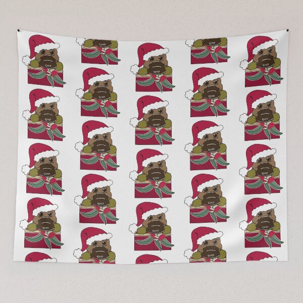 Item preview, "Platypus Santa" 1 | Aussie Christmas designed and sold by LiseHoltArt.