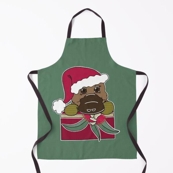Item preview, "Platypus Santa" 2 | Aussie Christmas designed and sold by LiseHoltArt.