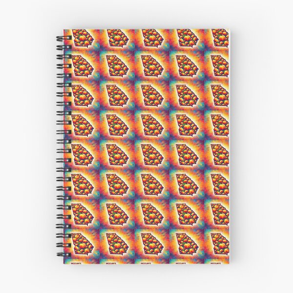 Item preview, Vibrant Georgia Peach Sticker designed and sold by Naomi Gutierrez Parrish.