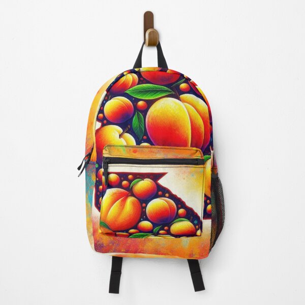 Item preview, Vibrant Georgia Peach Sticker designed and sold by Naomi Gutierrez Parrish.