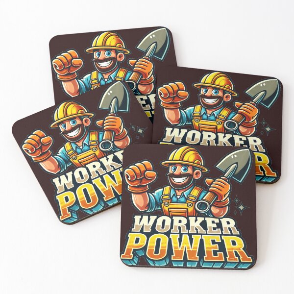 Item preview, Worker Power designed and sold by virusRojo.