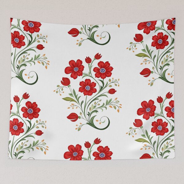 Item preview, Hungarian Folk Flower Design designed and sold by xiao xuans.