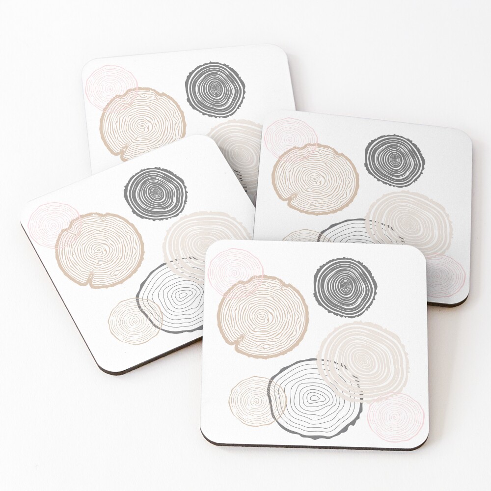 Item preview, Coasters (Set of 4) designed and sold by ConfettiSociety.