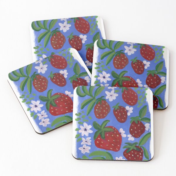Item preview, Summer Strawberries  designed and sold by paintingbyapage.