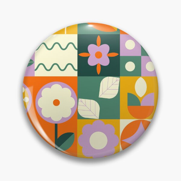 Item preview, Bauhaus-Style Geometric Abstract Nature Minimalist Pattern designed and sold by DEC02.