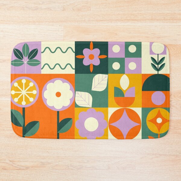 Item preview, Bauhaus-Style Geometric Abstract Nature Minimalist Pattern designed and sold by DEC02.