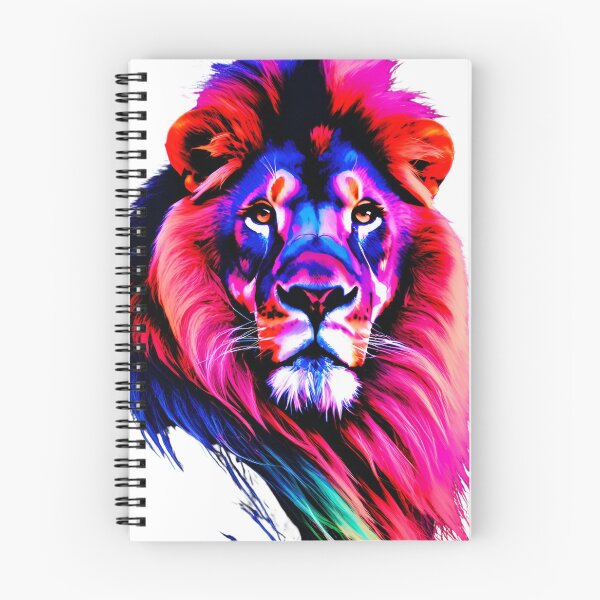 Item preview, King of Glow: Neon Lion Majesty designed and sold by Solo-SuperMom.