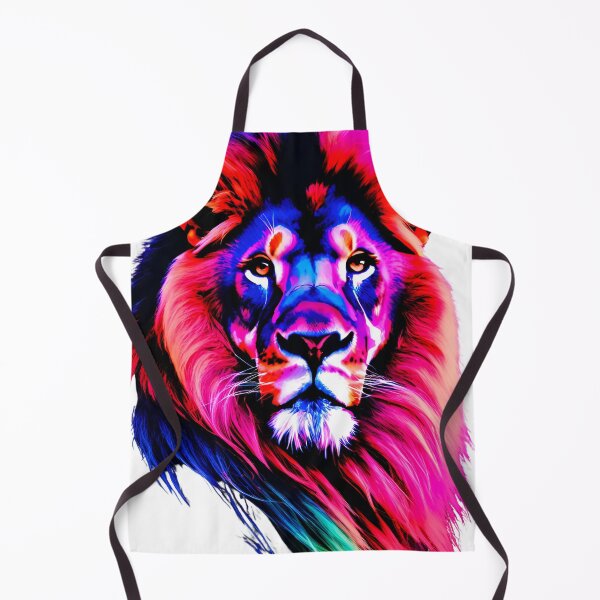 Item preview, King of Glow: Neon Lion Majesty designed and sold by Solo-SuperMom.