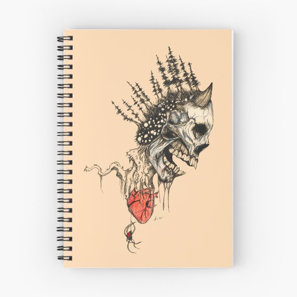 Item preview, Hearts and Skulls designed and sold by ala-of-art.