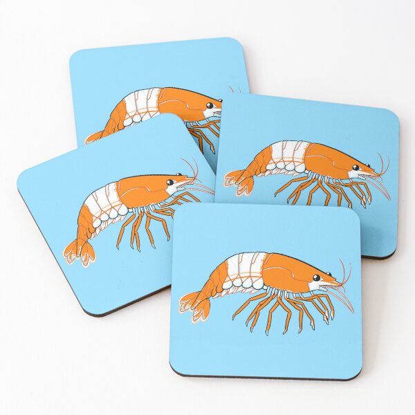 Item preview, Cherry Shrimp (Orange Rili) designed and sold by DinoDoggie.