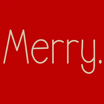 Artwork thumbnail, Merry. by Geek'eh Goods