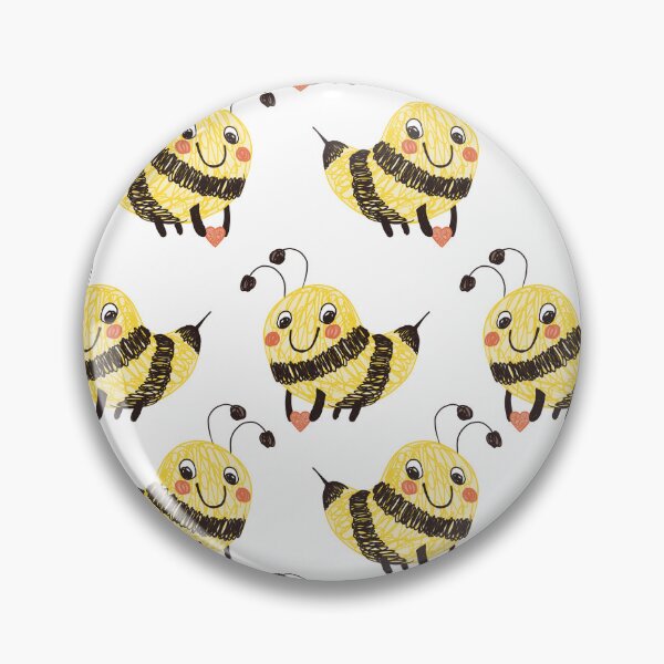 Item preview, Pattern with bees  designed and sold by IreneRuya.
