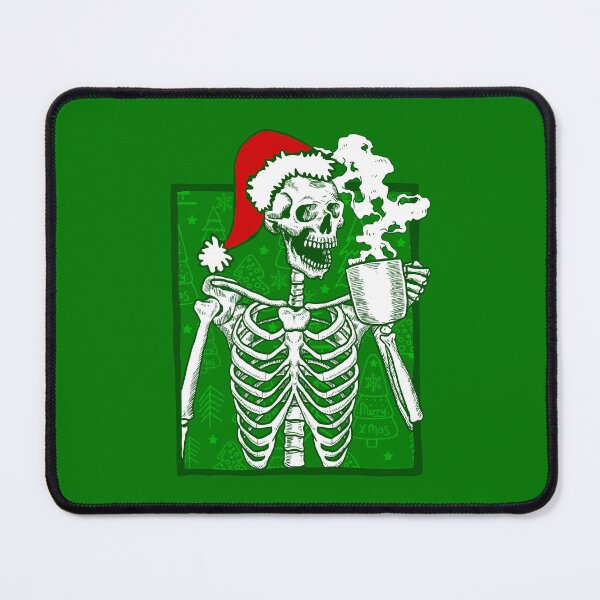 Item preview, gothic christmas coffee skeleton horror designed and sold by Gossip Rag.