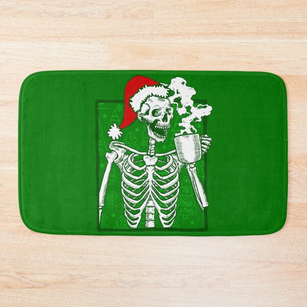 Item preview, gothic christmas coffee skeleton horror designed and sold by Gossip Rag.