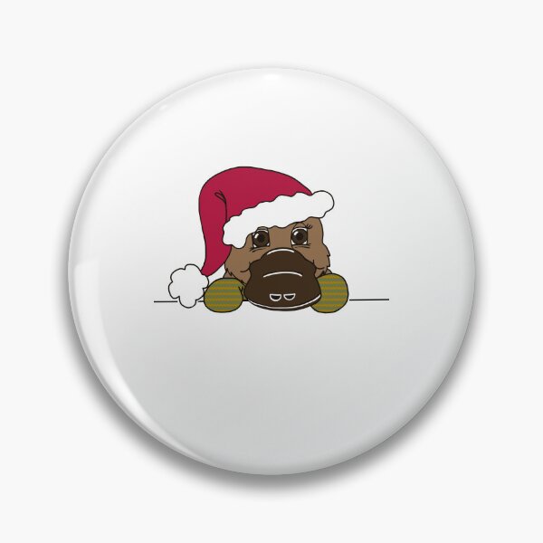 Item preview, "Platypus Santa" 2 | Merry Christmas designed and sold by LiseHoltArt.