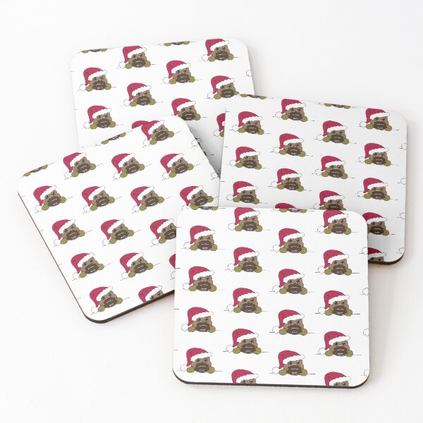 Item preview, "Platypus Santa" 2 | Merry Christmas designed and sold by LiseHoltArt.