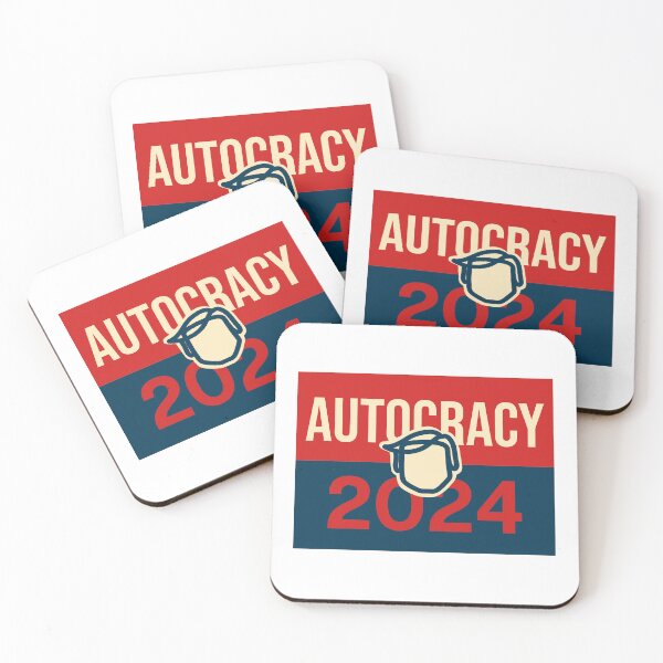 Item preview, Autocracy 2024 designed and sold by WhackoDesigns.