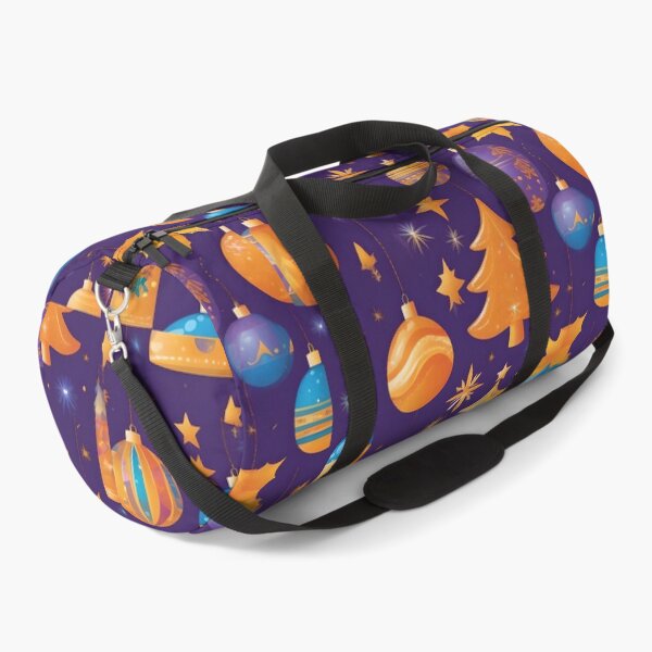 Item preview, Orange and Purple Christmas Baubles designed and sold by Ciervo Primavera.