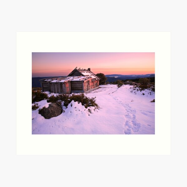 Item preview, Winter Sunrise over Craig's Hut, Mt Stirling, Australia designed and sold by Michael Boniwell.