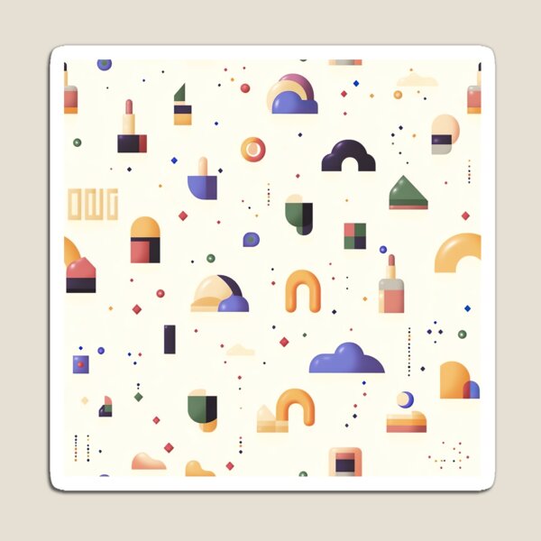 Aperçu de l'œuvre Amusement géométrique créée et vendue par Palmereap.