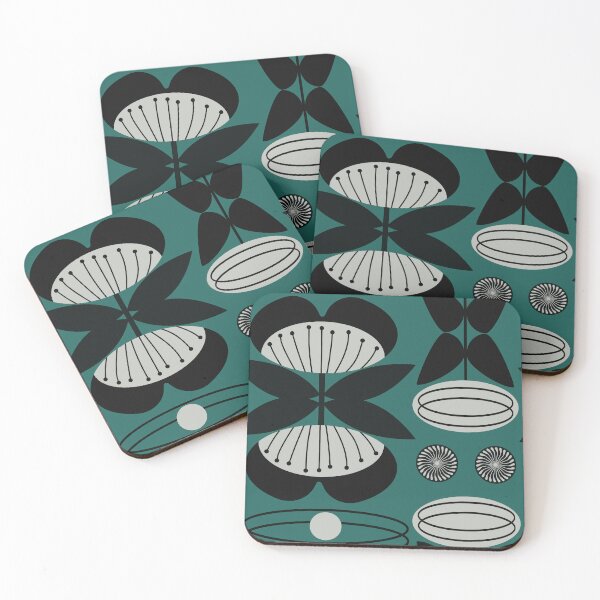 Item preview, Abstract MCM Flowers Green designed and sold by MineEyes.