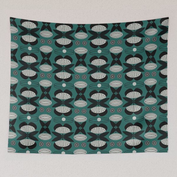 Item preview, Abstract MCM Flowers Green designed and sold by MineEyes.