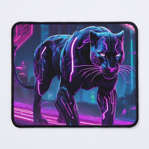 Item preview, Laser-Eyed Panther in Cyber Jungle designed and sold by MarkLines.
