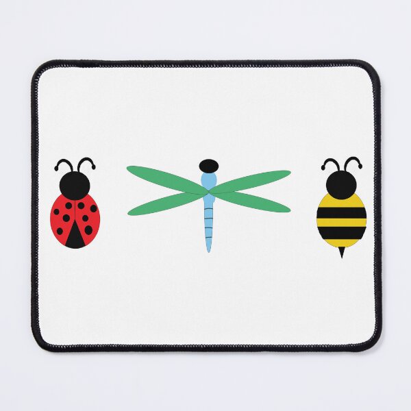Item preview, ladybug bumblebee dragonfly designed and sold by Annella-Eden.