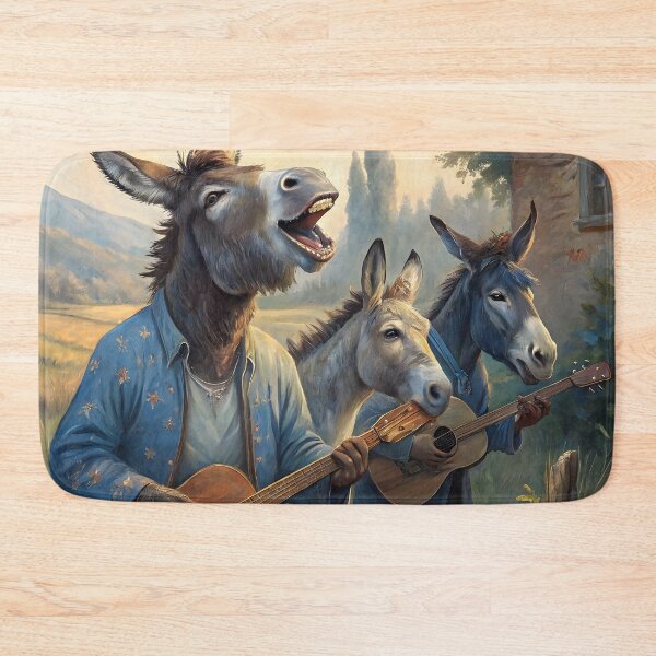 Item preview, Donkeys Singing The Blues designed and sold by Paw's Arts.