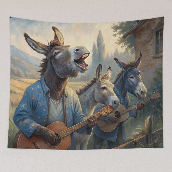 Item preview, Donkeys Singing The Blues designed and sold by Paw's Arts.
