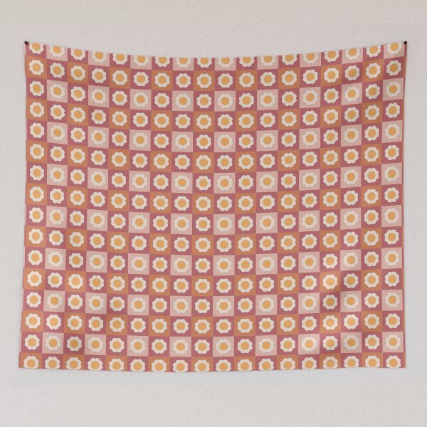 Item preview, Chipper Daisy Checkerboard designed and sold by MineEyes.