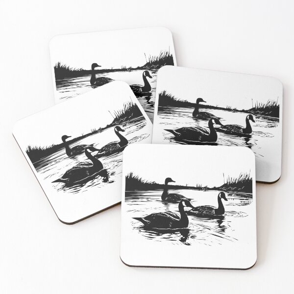 Item preview, Canada Geese Honkers Waterfowl Bird Duck Wild Swamp Lake designed and sold by inkoutninja.