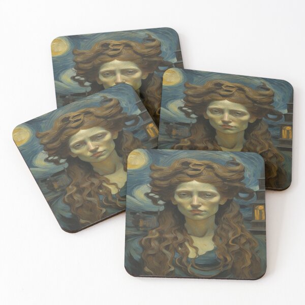 Item preview, Impressionist Hecate Goddess of Magic designed and sold by MarkLines.