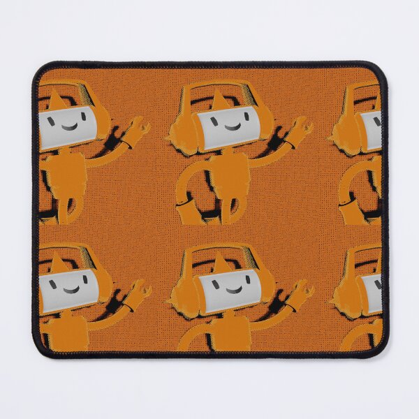 Item preview, Robot Rad-Pal halftone orange & black designed and sold by idesignnew77.