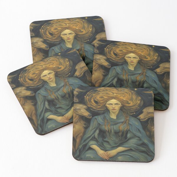 Item preview, Impressionist Hecate with Her Dogs designed and sold by MarkLines.