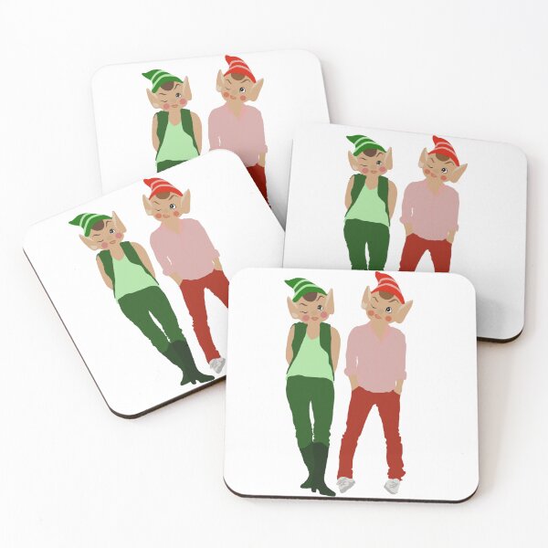 Item preview, Christmas elf bros! designed and sold by artinterrupted.