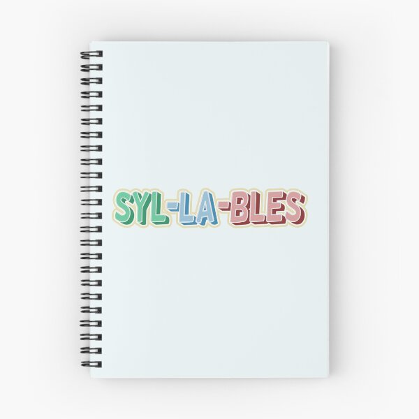 Item preview, Syllables Writing designed and sold by piedaydesigns.