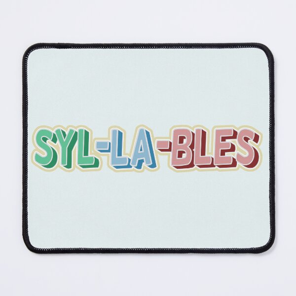 Item preview, Syllables Writing designed and sold by piedaydesigns.