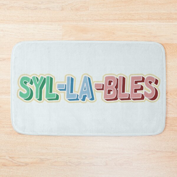 Item preview, Syllables Writing designed and sold by piedaydesigns.