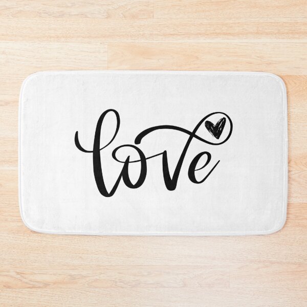 Item preview, Phrase Love with Heart designed and sold by mysummerland.