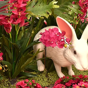 Artwork thumbnail, Orchid Rabbit 4 by MangoSeeds
