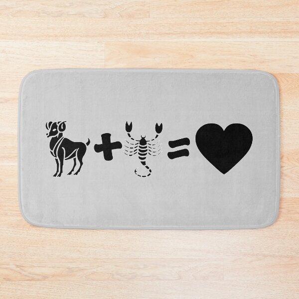 Item preview, Aries + Scorpio designed and sold by Astrology Horoscope Art.