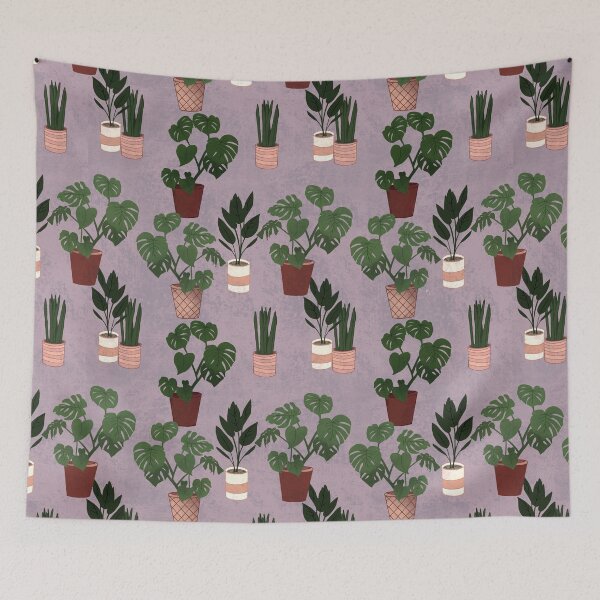 Item preview, House Plants in Purple designed and sold by Booneb.