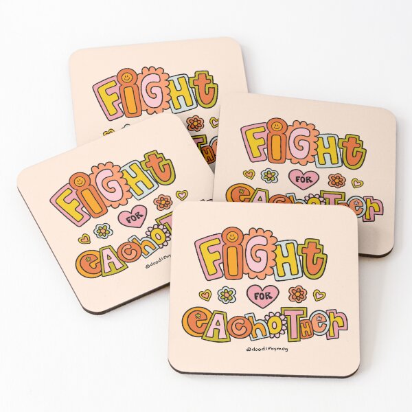 Item preview, Fight For Each other  designed and sold by doodlebymeg.