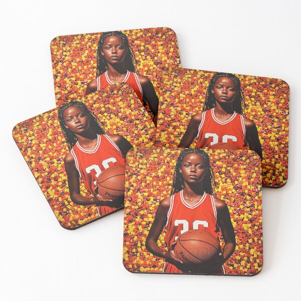 Item preview, Atleta femenina juvenil de raza negra designed and sold by ScorpiosGraphx.