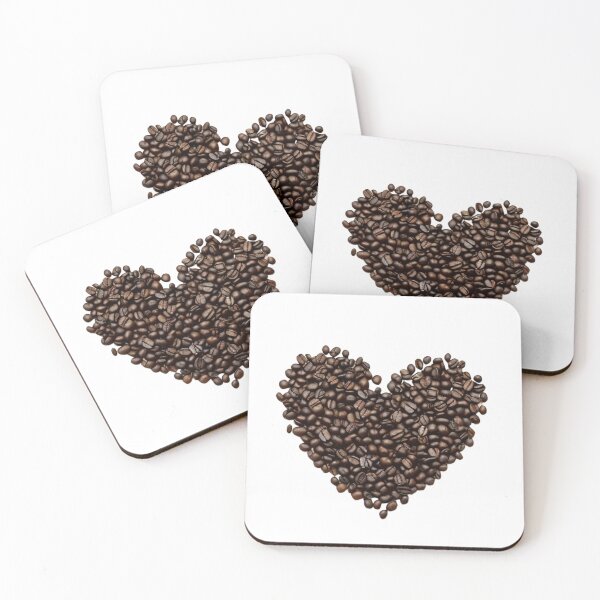 Item preview, Coffee Beans Heart designed and sold by Kaylagwill.