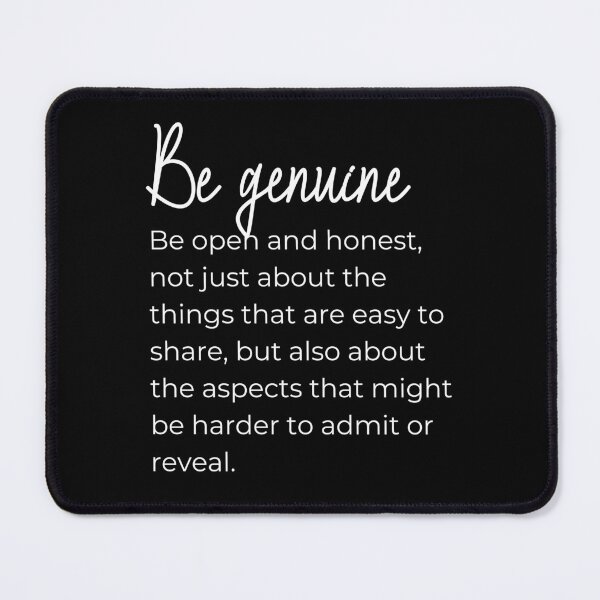 Item preview, Be genuine designed and sold by successmom.
