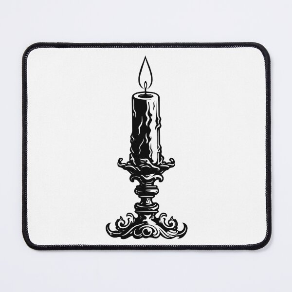 Item preview, Vintage Candlestick Holder Victorian Gothic Ornate Stand designed and sold by inkoutninja.